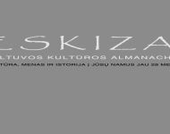 Naujas Deltuvos kultūros almanacho „Eskizai“ numeris